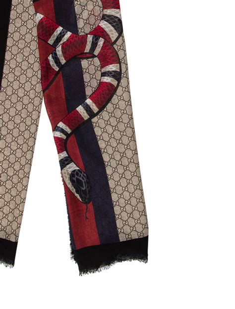 gucci scarf snake|square gucci scarf.